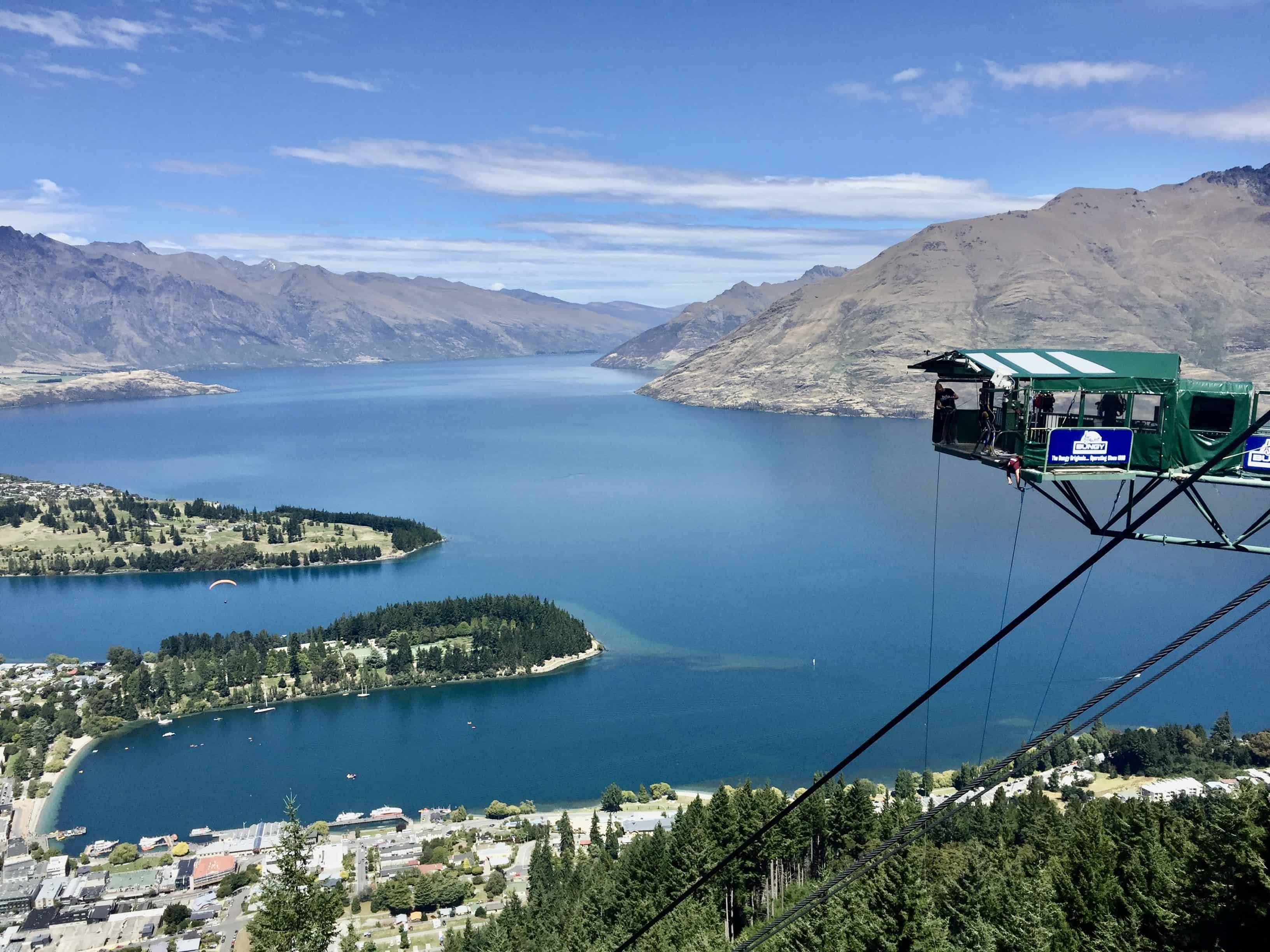 The Ledge Bungy has the best views