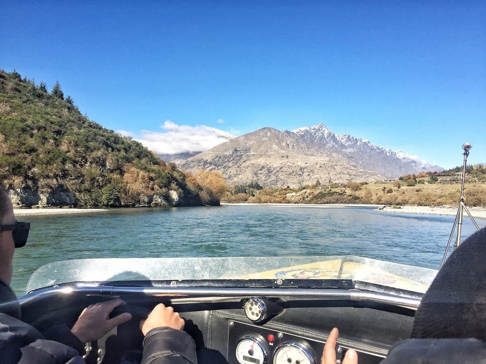 Jet boating is one of the best family activities to do in Queenstown