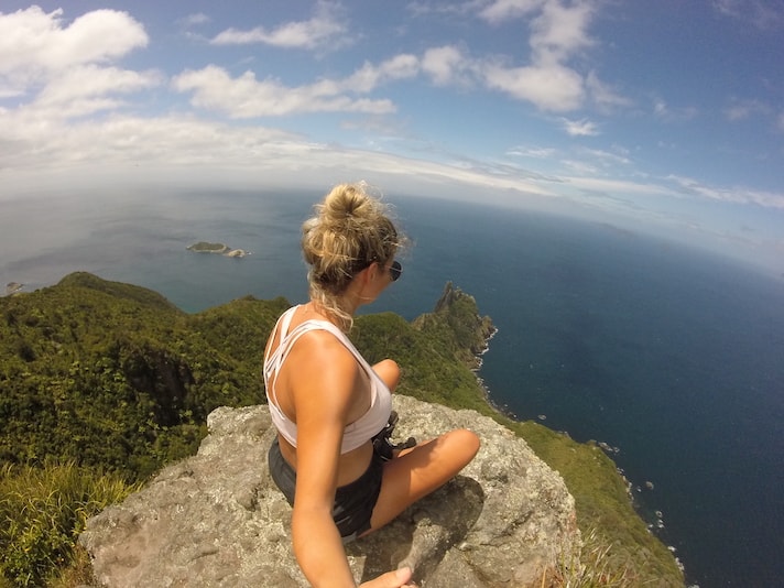 Views above one of the best beaches in Northland