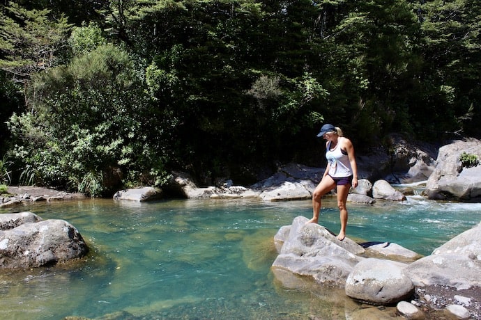 Tawhai Falls (Gollum's Pool) - Tongariro National Park