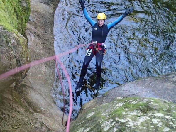 Canyoning with Raglan Rock