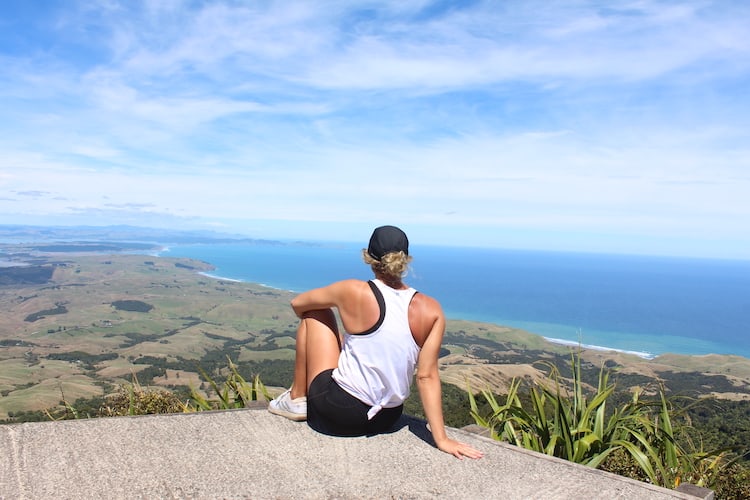 Views from Mt Karioi