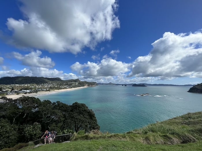 Views from up Te Pare Point in Hahei