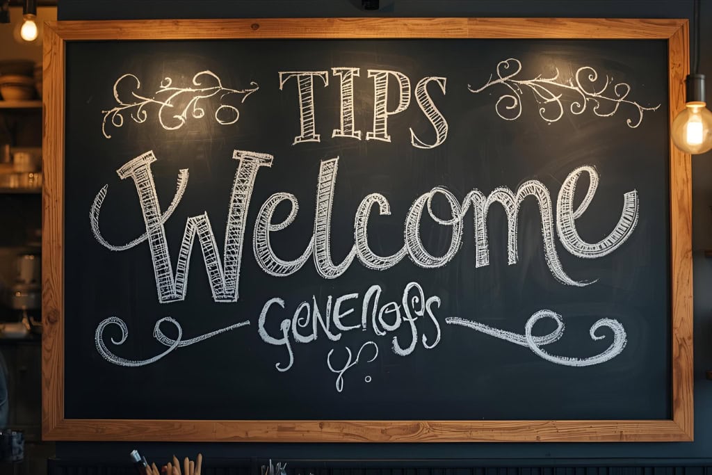 Sing saying that tipping is welcome in New Zealand.