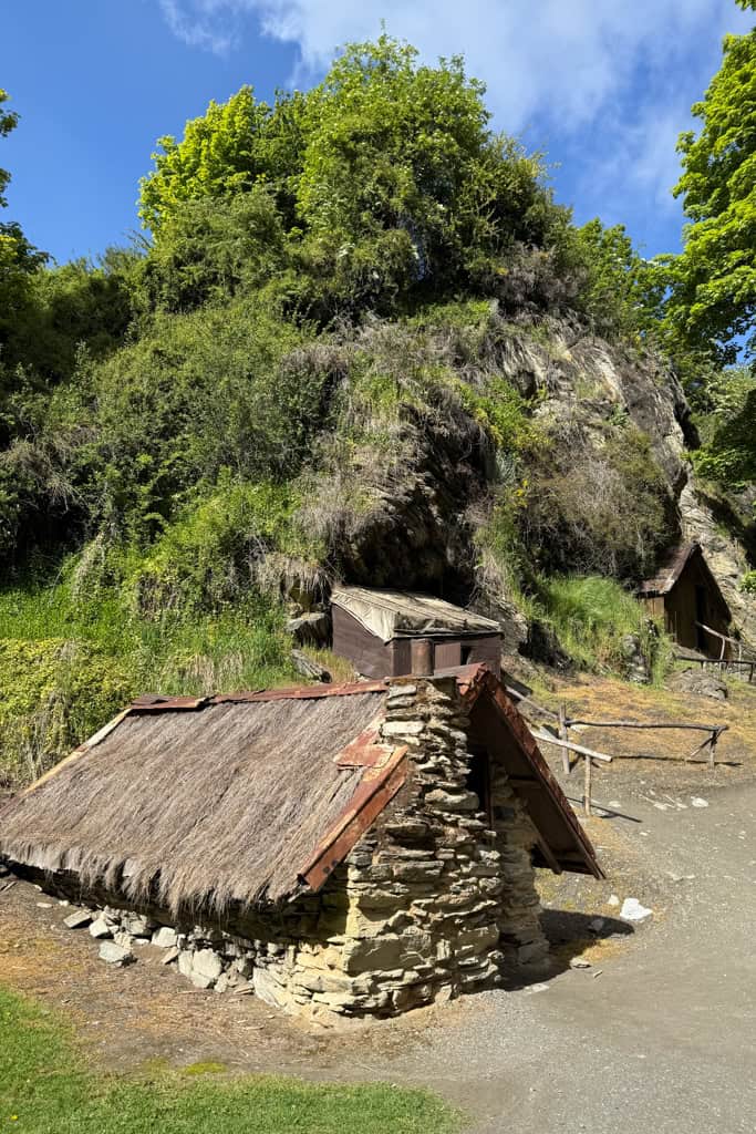 An old stone house from the gold mining era in Arrowtown.