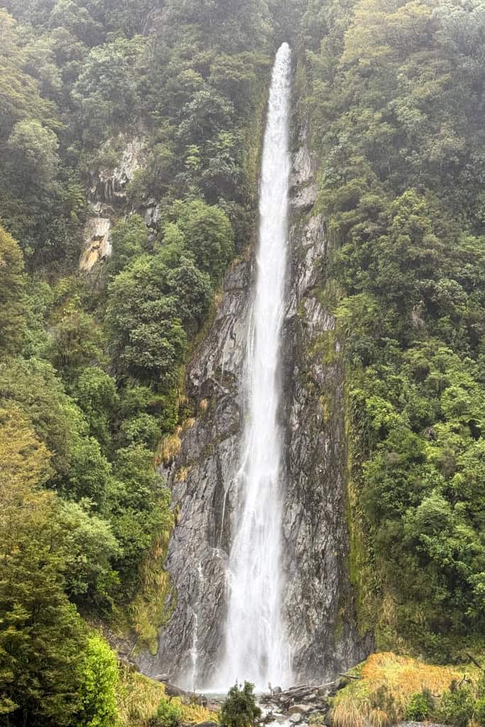 The 28 metre tall Thunder Creek Falls.